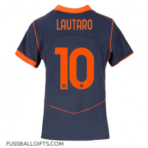 Inter Milan Lautaro Martinez #10 Fußballbekleidung 3rd trikot Damen 2025-26 Kurzarm